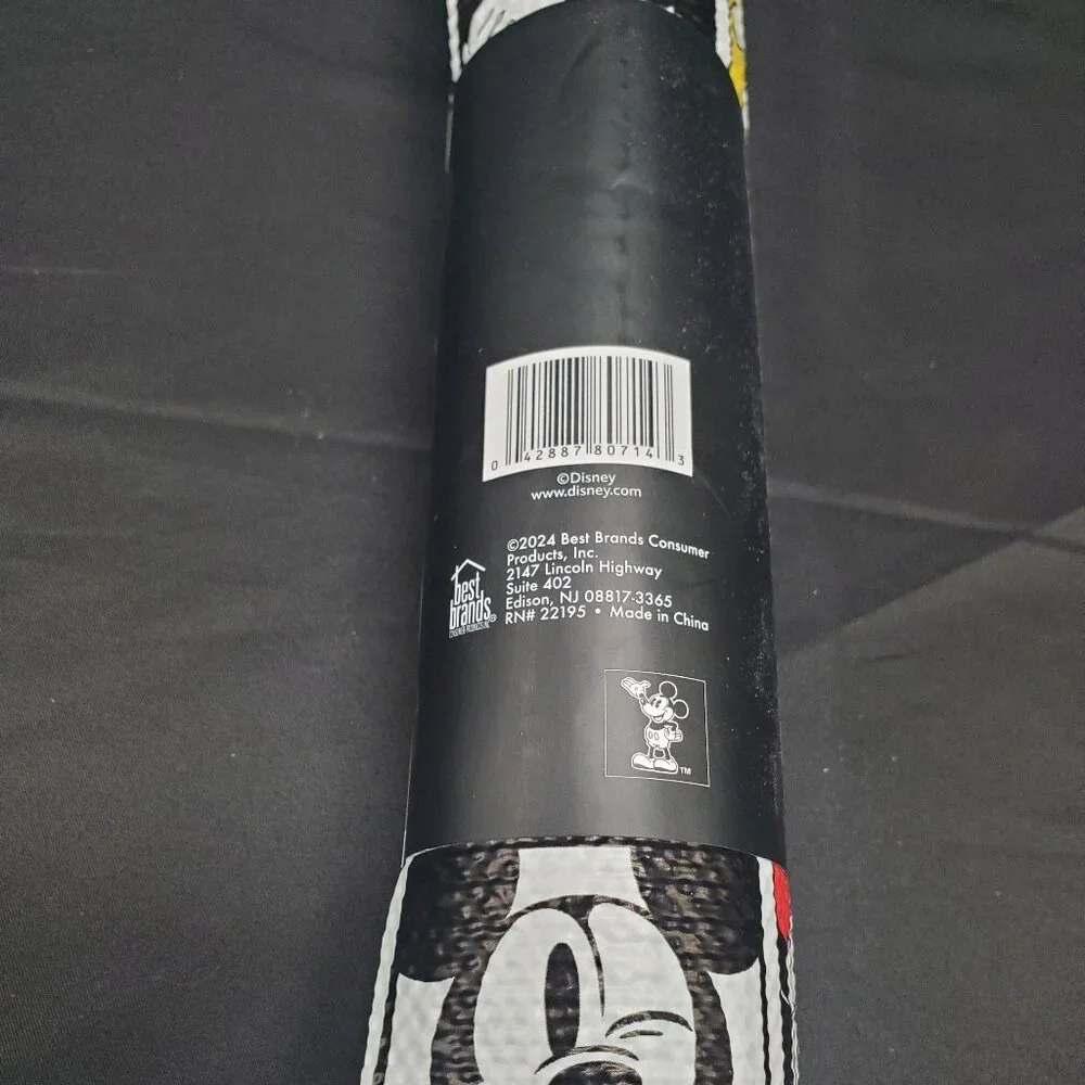 BN Set of 3 Disney Mickey Mouse Non Adhesive Shelf Liner- 18 in x 10 ft